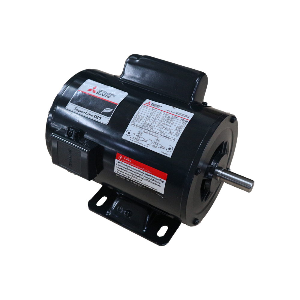 มอเตอร์ MITSUBISHI 1/2HP SC-QR 4P IP20 220V