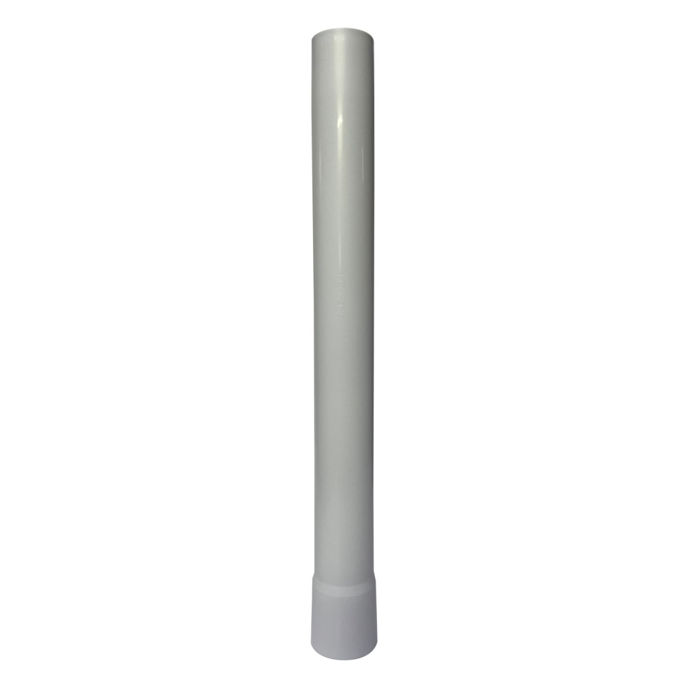 191D79-7 Plastic Straight Pipe 28 (L=320mm) White