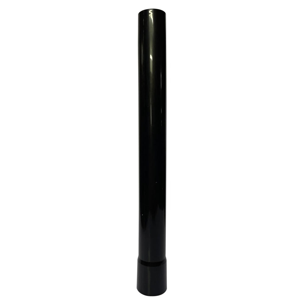 191D80-2 Plastic Straight Pipe 28 (L=320mm) Black