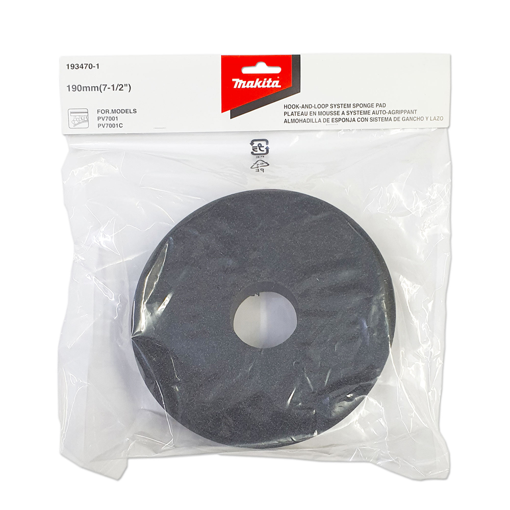 193470-1 Sponge Pad 7" 190mm H/L 9227C,PV7001C