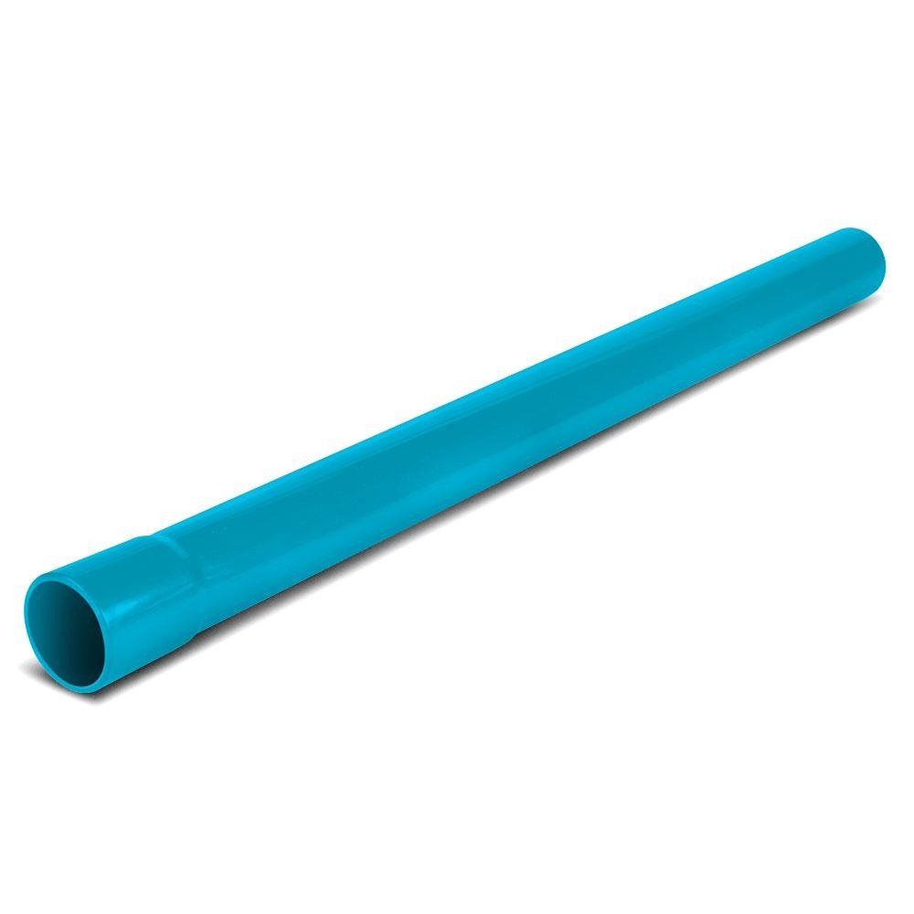 451244-9 Plastic Straight Pipe 28 L=465mm (Blue)