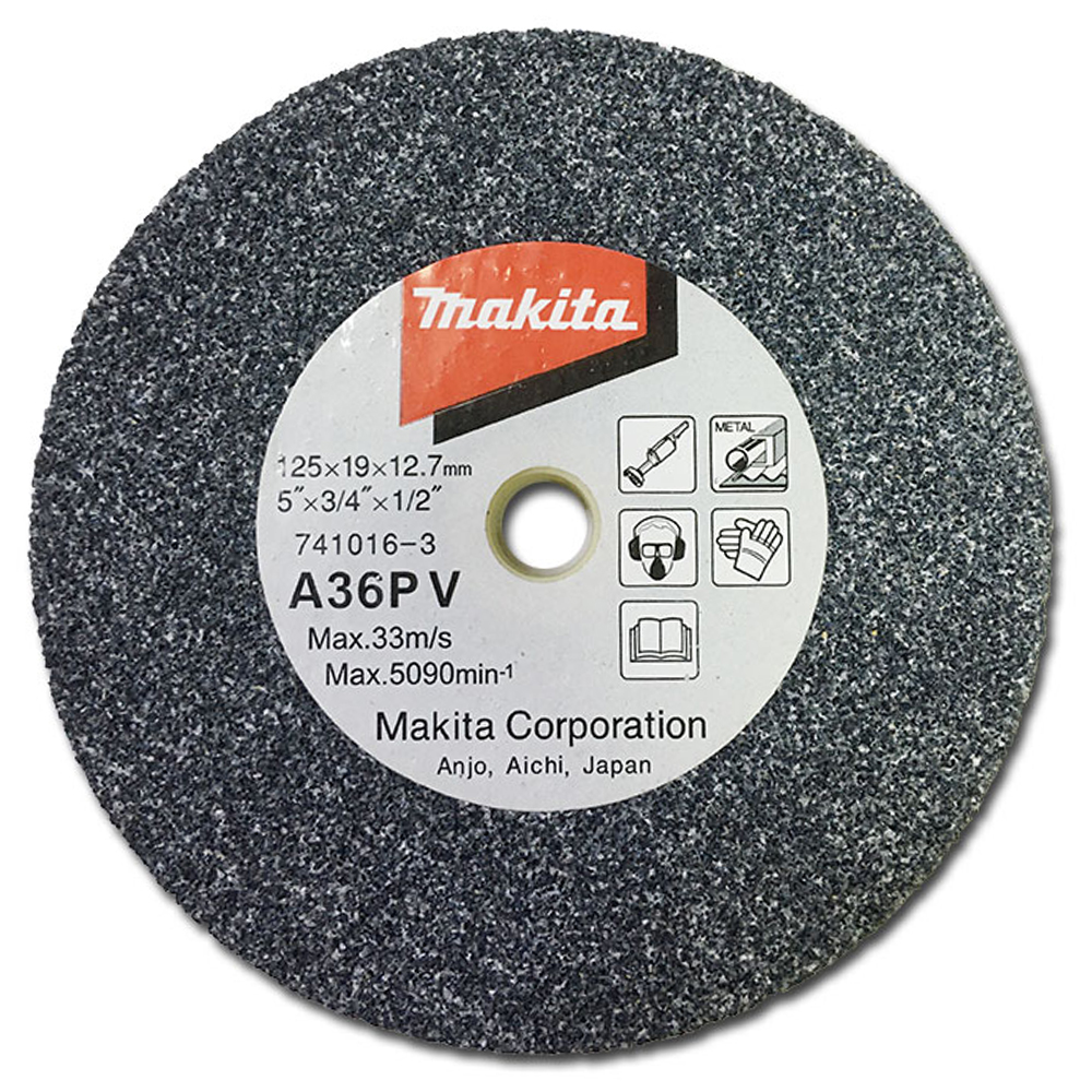 741016-3 หินเครื่องเจียร์คอยาว 125x19x12.7mm-36P