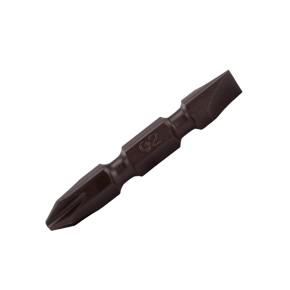 798614-0 ดอกไขควงแบนแฉก PH2/0.8x45mm 1/4" Hex NZ แผง