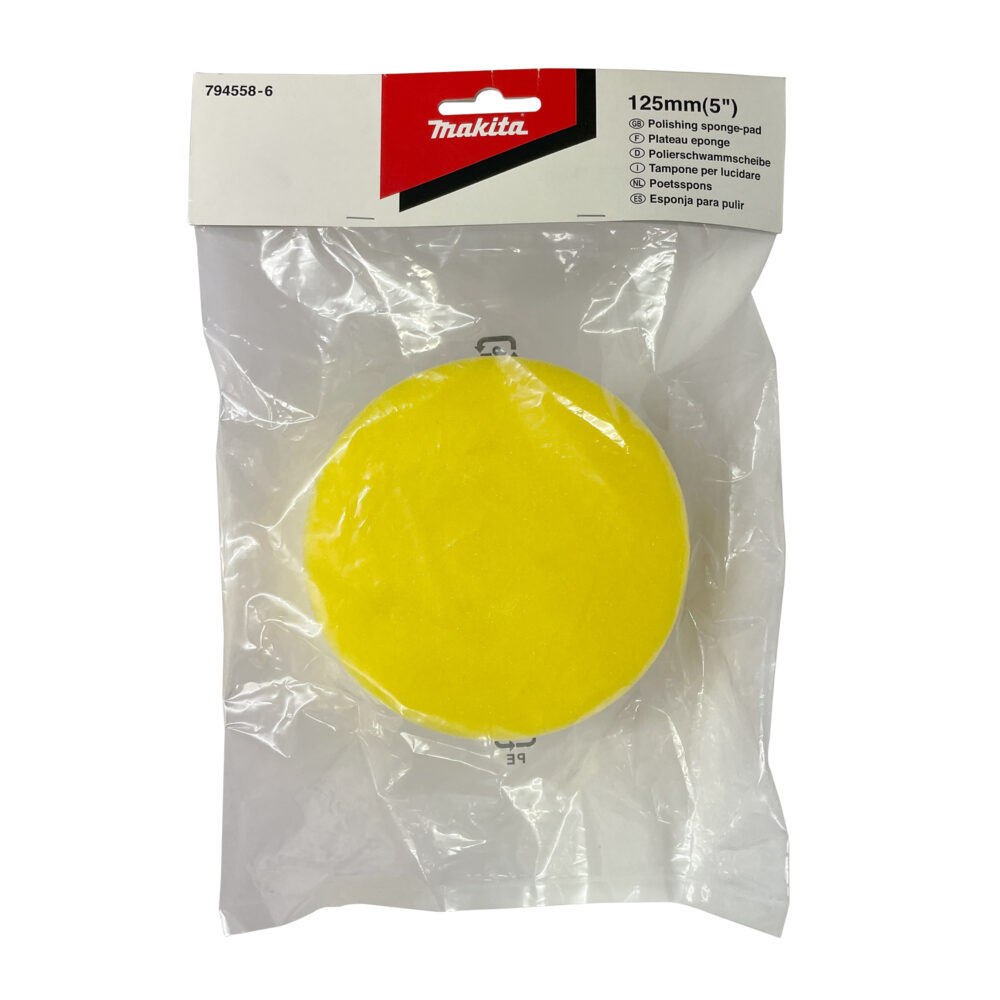 794558-6 Sponge Pad 5" 125mm H/L DBO180,BO5031,BO5041,DPO500,PO5000C