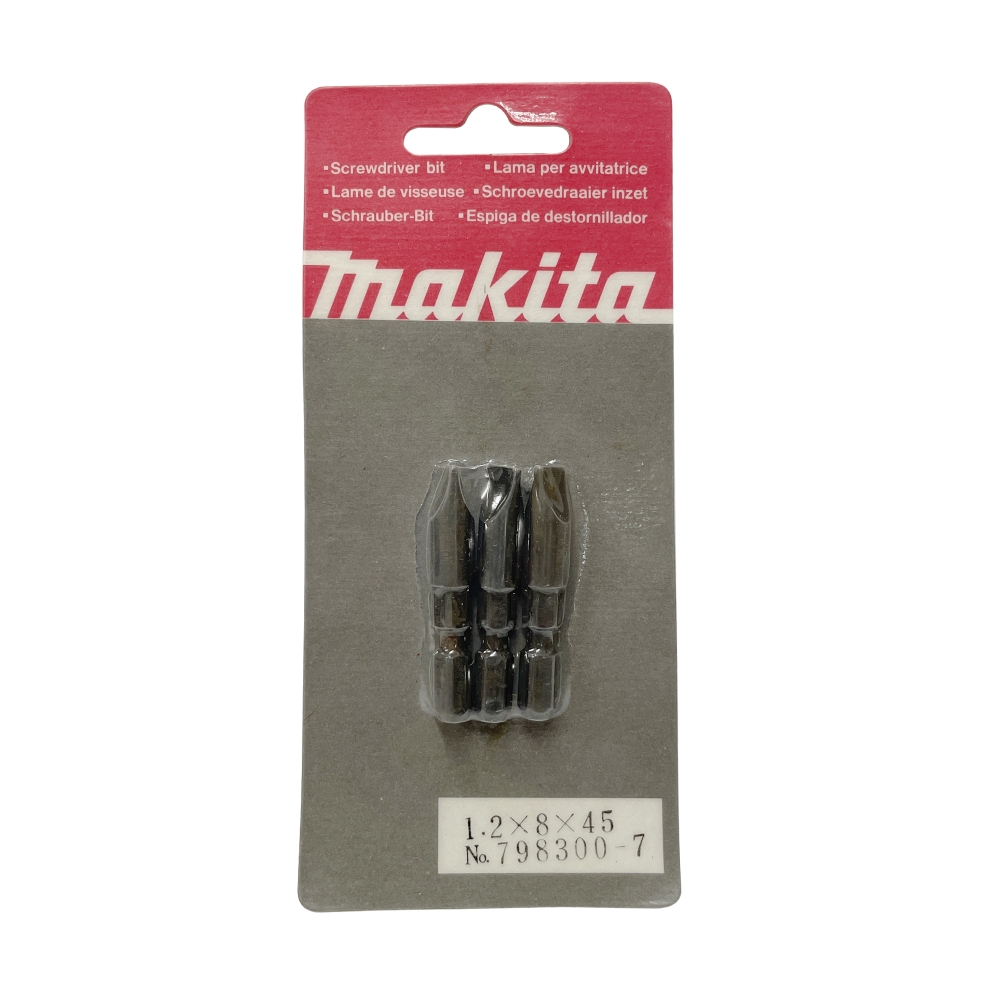 798300-7 ดอกไขควง SL 1.2x8x45 mm NZ