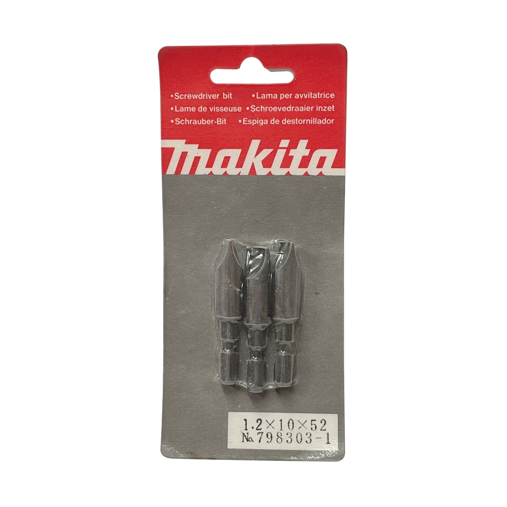 798303-1 ดอกไขควง SL 1.2x10x52 mm NZ