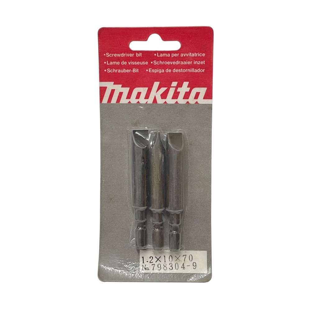 798304-9 ดอกไขควง SL 1.2x10x70 mm NZ