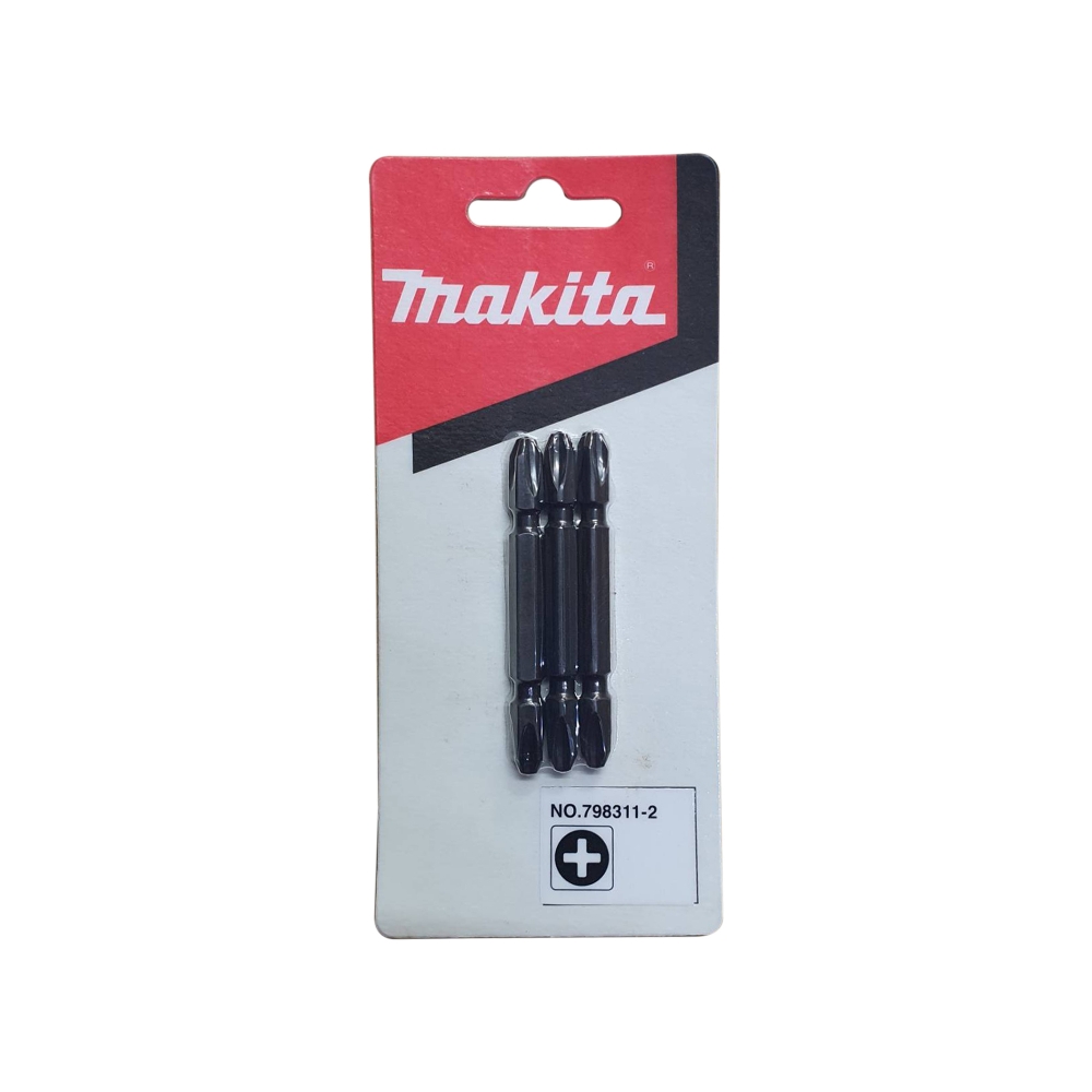 798311-2 ดอกไขควง 2 ด้าน PH3x65 mm 1/4" Hex NZ แผง