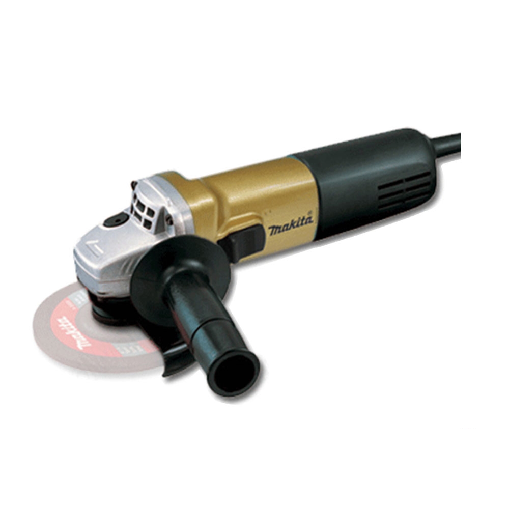 9553HNSP1 เครื่องเจียร์ไฟฟ้า 4" (100 มม.) 710 วัตต์ สวิทช์ท้าย สีทอง