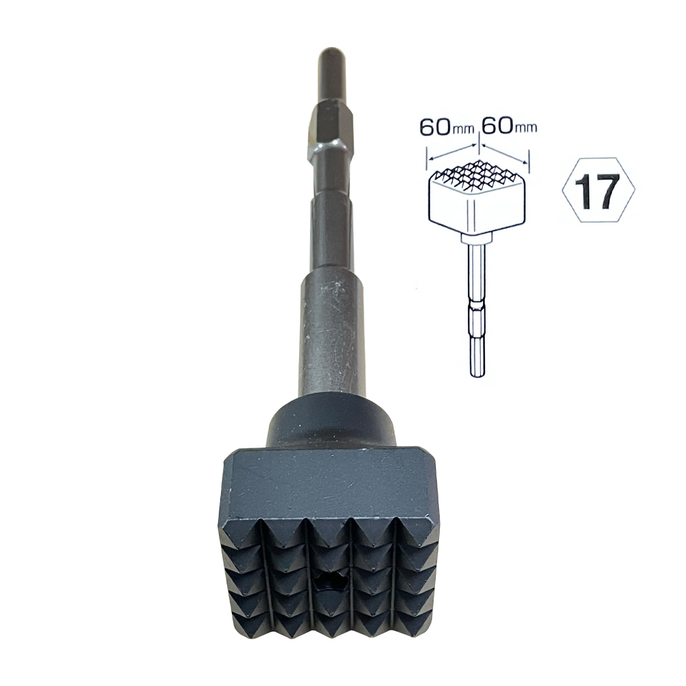 A-21484 ดอกอัดรอยก้าน6เหลี่ยม MAKITA 17-60x60 mm