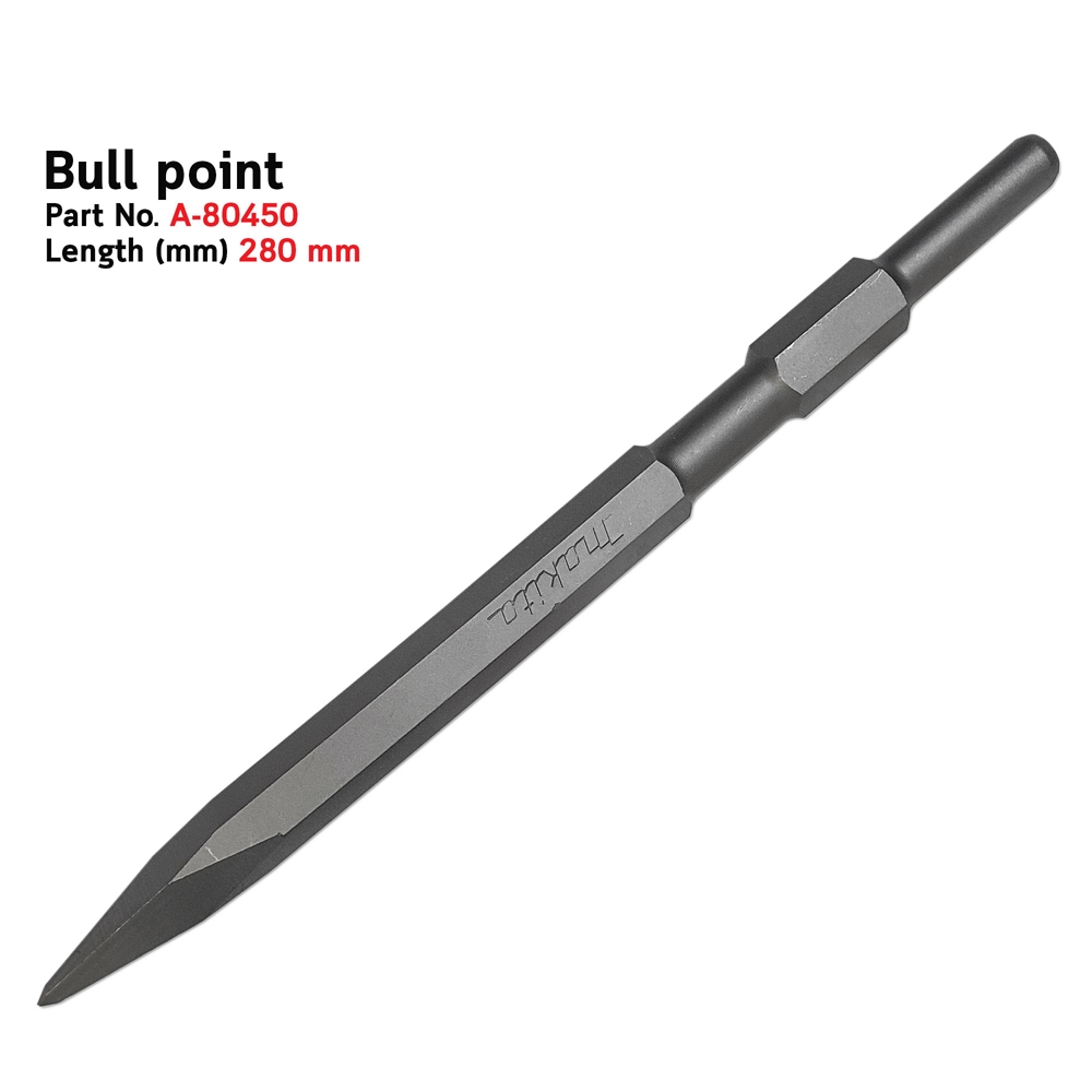 A-80450 ดอกแหลมก้าน6เหลื่ยม MAKITA 17x280 mm