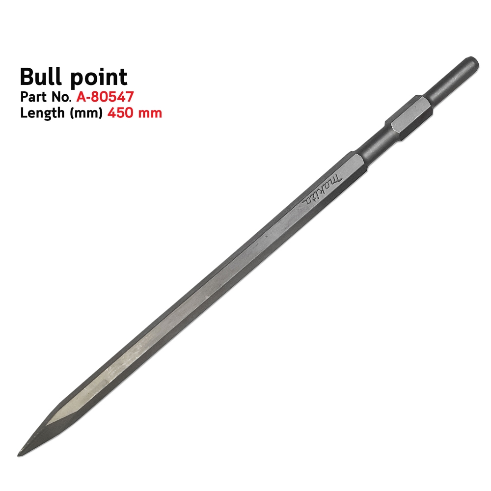 A-80547 ดอกแหลมก้าน6เหลื่ยม MAKITA 17x450 mm