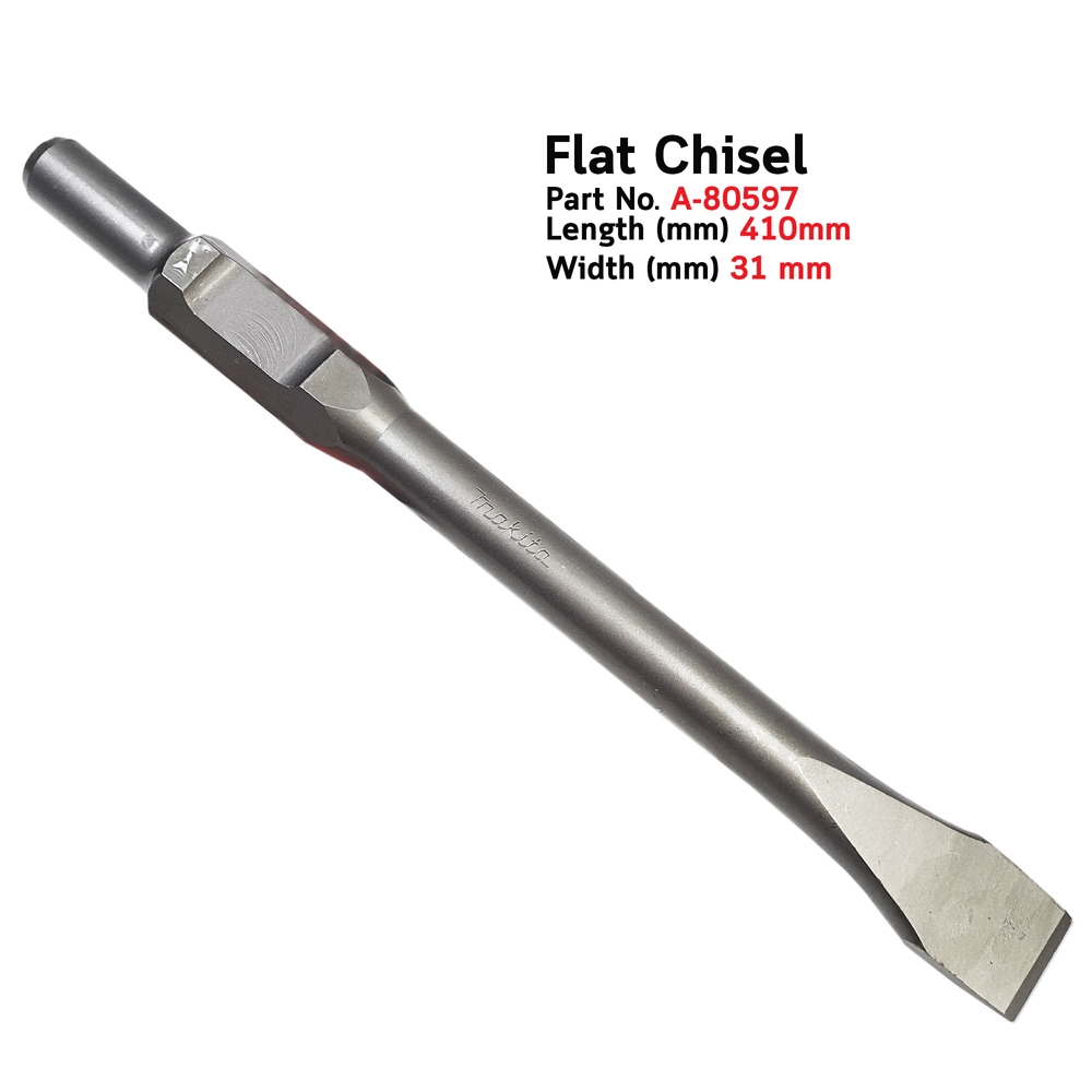 A-80597 ดอกแบนก้าน6เหลี่ยม MAKITA 36x410 mm