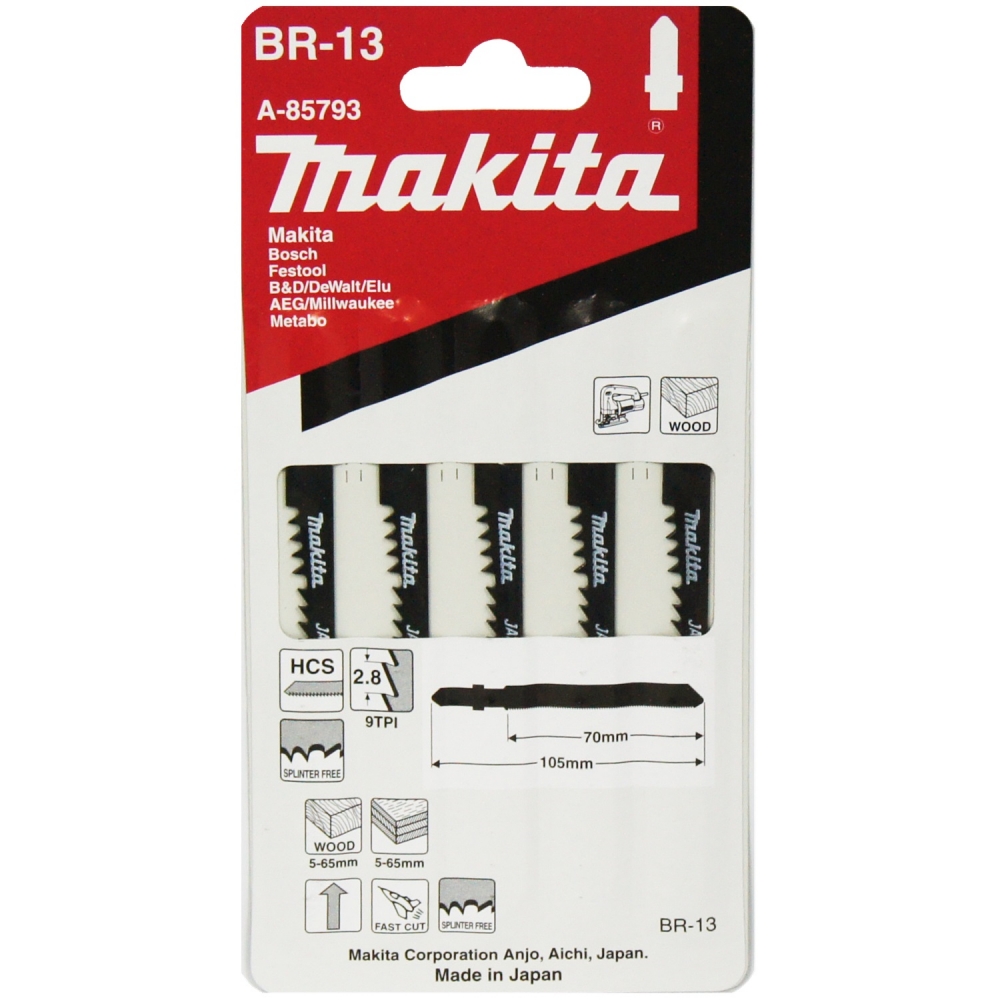 A-85793 ใบจิ๊กซอ B-Type No.BR-13