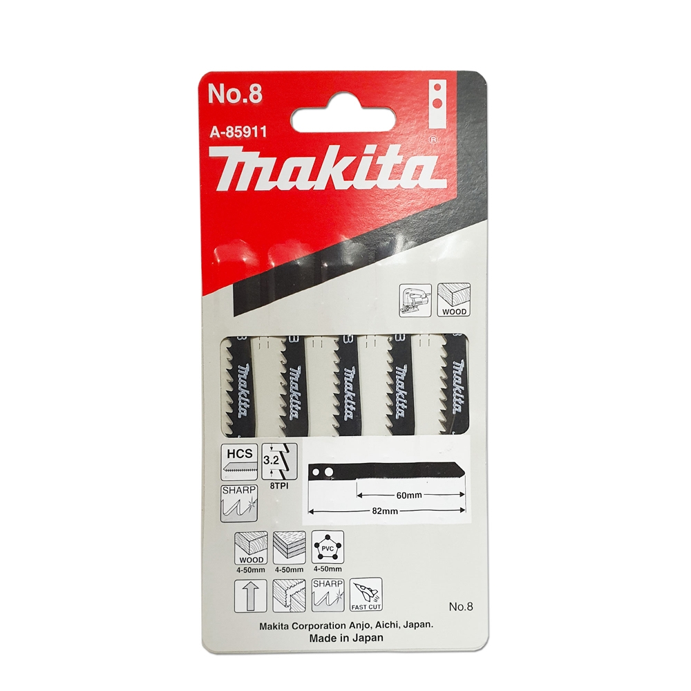 A-85911 ใบจิ๊กซอ M-Type No.8
