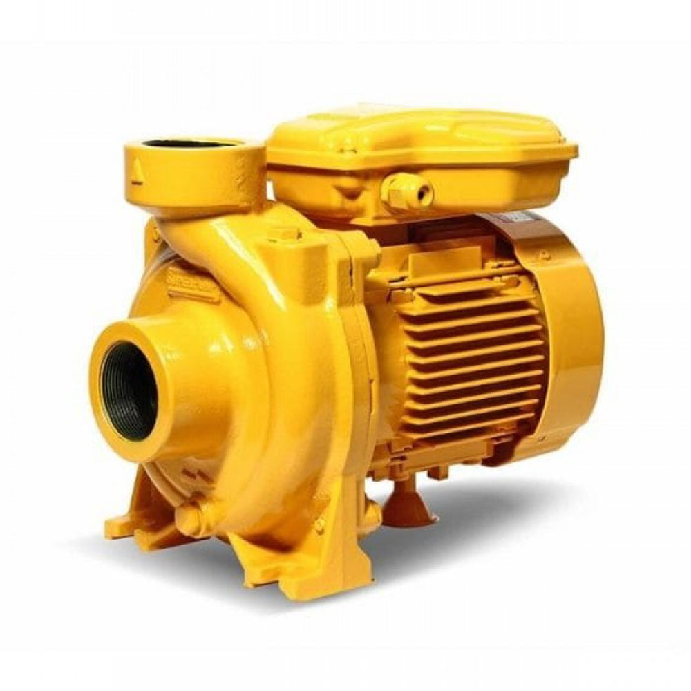 ACMO-755S ปั๊มน้ำหอยโข่งชนิดแรงดันสูงปานกลาง (ใบพัดกึ่งเปิด) 1แรงม้า ท่อ 1.1/2"x1.1/2" ระบบไฟ 1เฟส 2สาย 220โวลท์