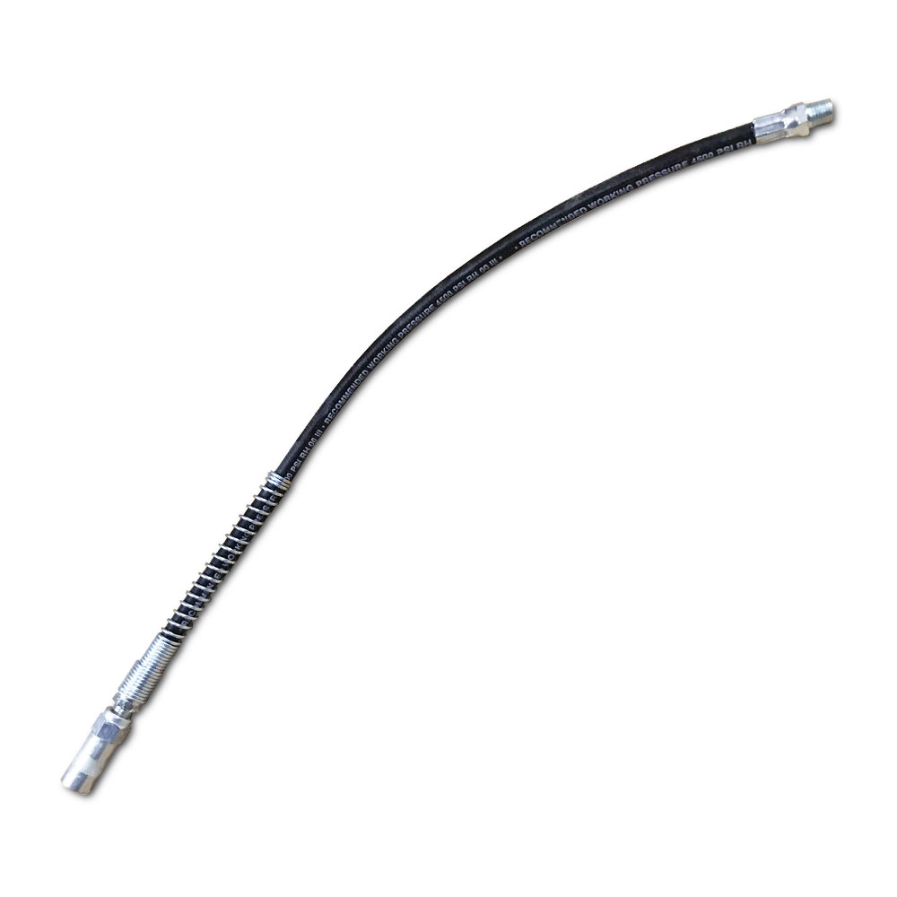 สายอัดจารบีแบบสปริง 18" +หัวอัด