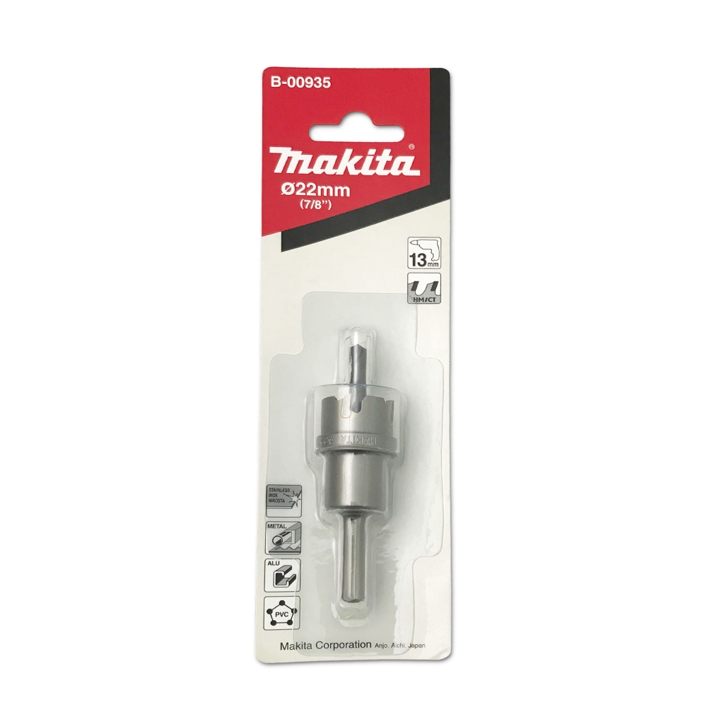 B-00935 โฮลซอ TCT พร้อมดอกนำ 22x6mm