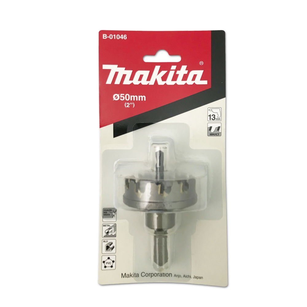 B-01046 โฮลซอ TCT พร้อมดอกนำ 50x10mm