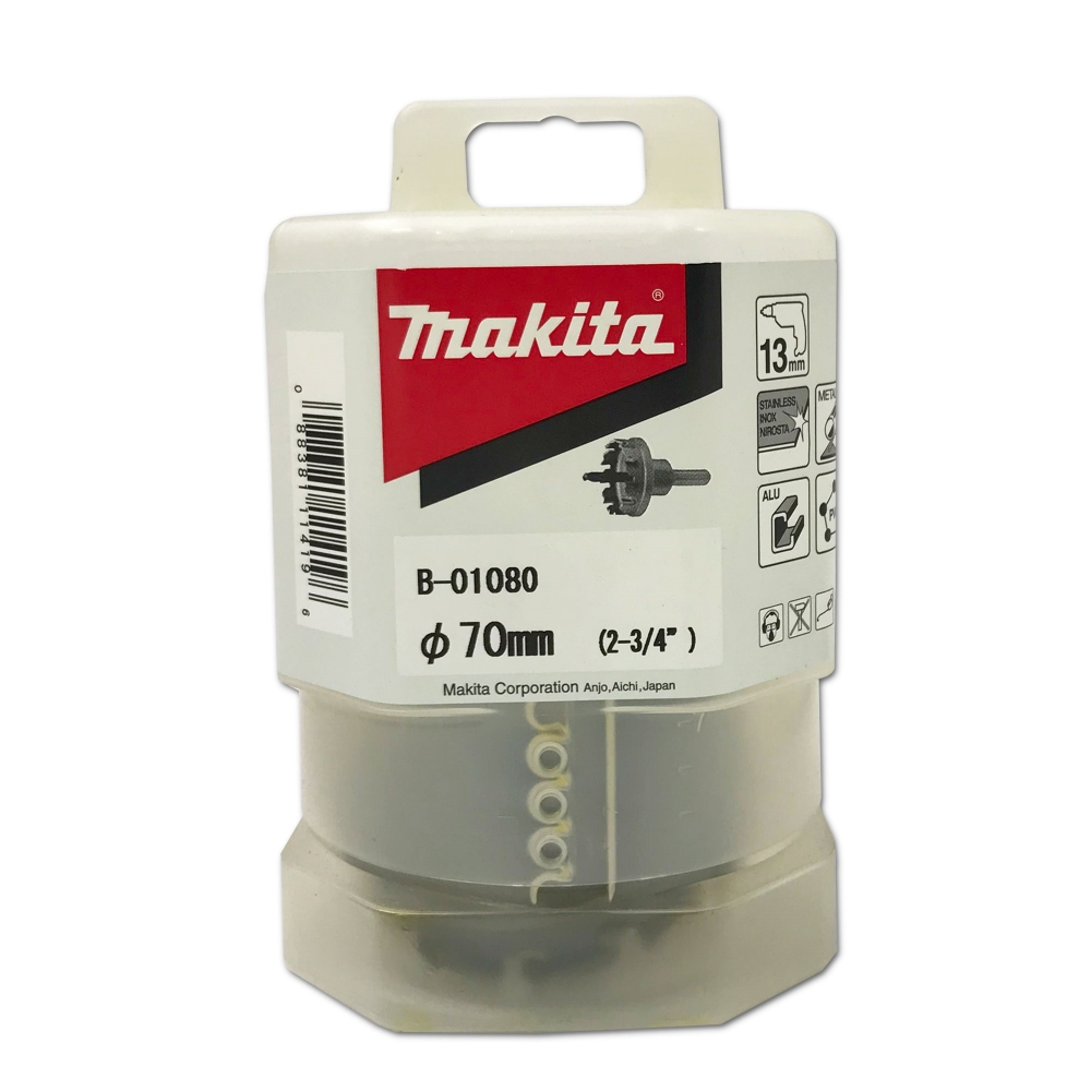 B-01080 โฮลซอ TCT พร้อมดอกนำ 70x13mm