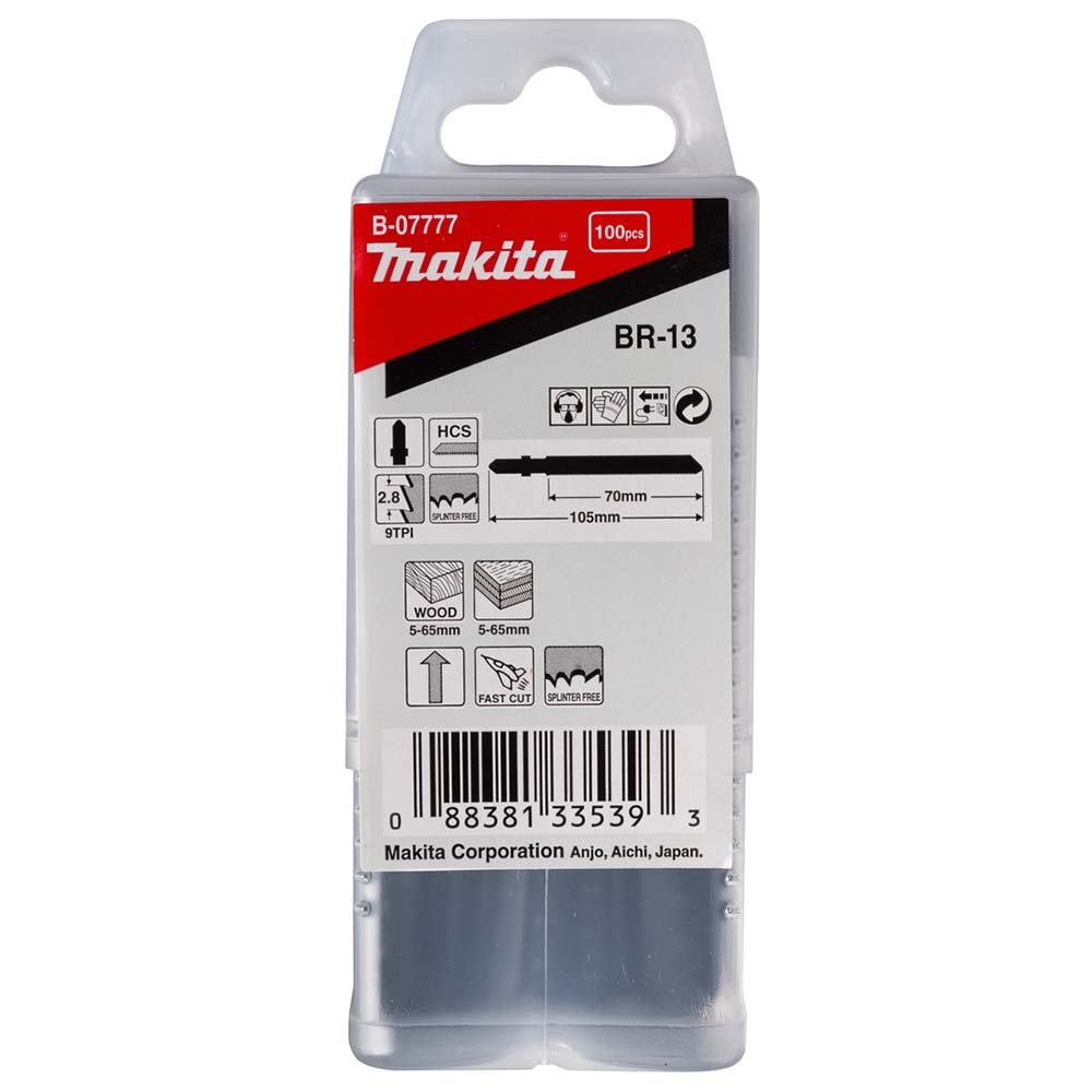 B-07777 ใบจิ๊กซอ B-Type No.BR-13
