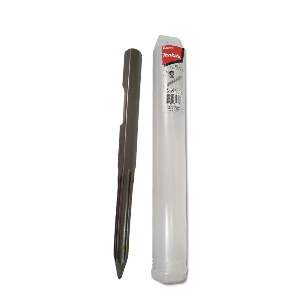 B-10372 ดอกแหลมก้าน6เหลี่ยม MAKITA 28.6x400 mm ลับคมในตัว