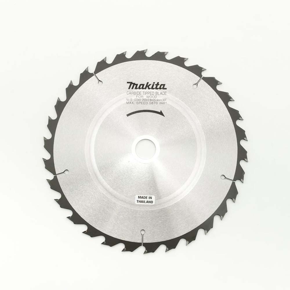B-17245 ใบเลื่อยวงเดือน TCT 255x25.4x30T (ตัดไม้)