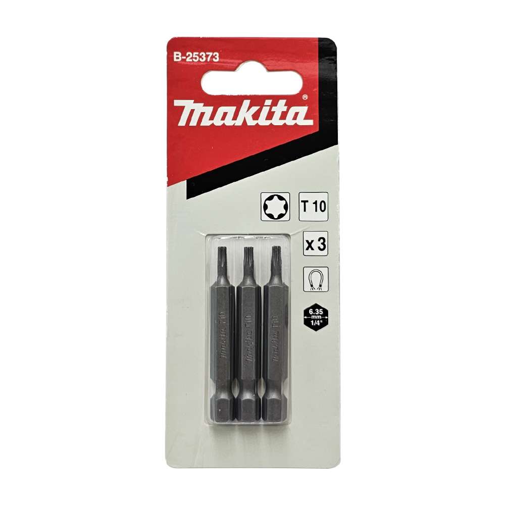 B-25373 Screw Bit Blister Set T10x50mm E-Form (MZ) (3Pcs/Set) Taiwan S13