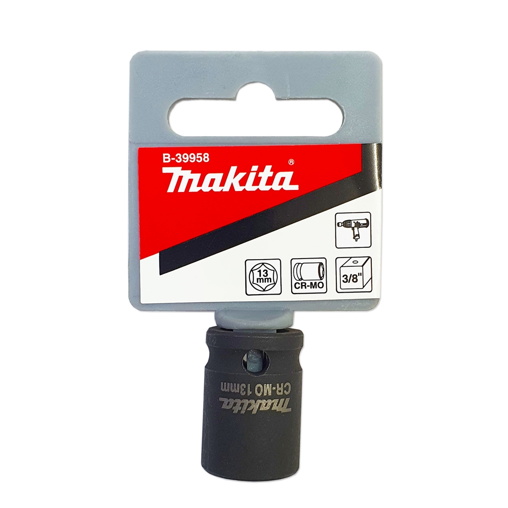 B-39958 ลูกบล็อก Impact 3/8" SQ 13x28mm