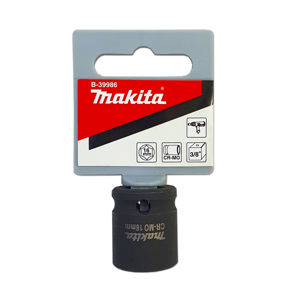 B-39986 ลูกบล็อก Impact 3/8" SQ 16x28mm