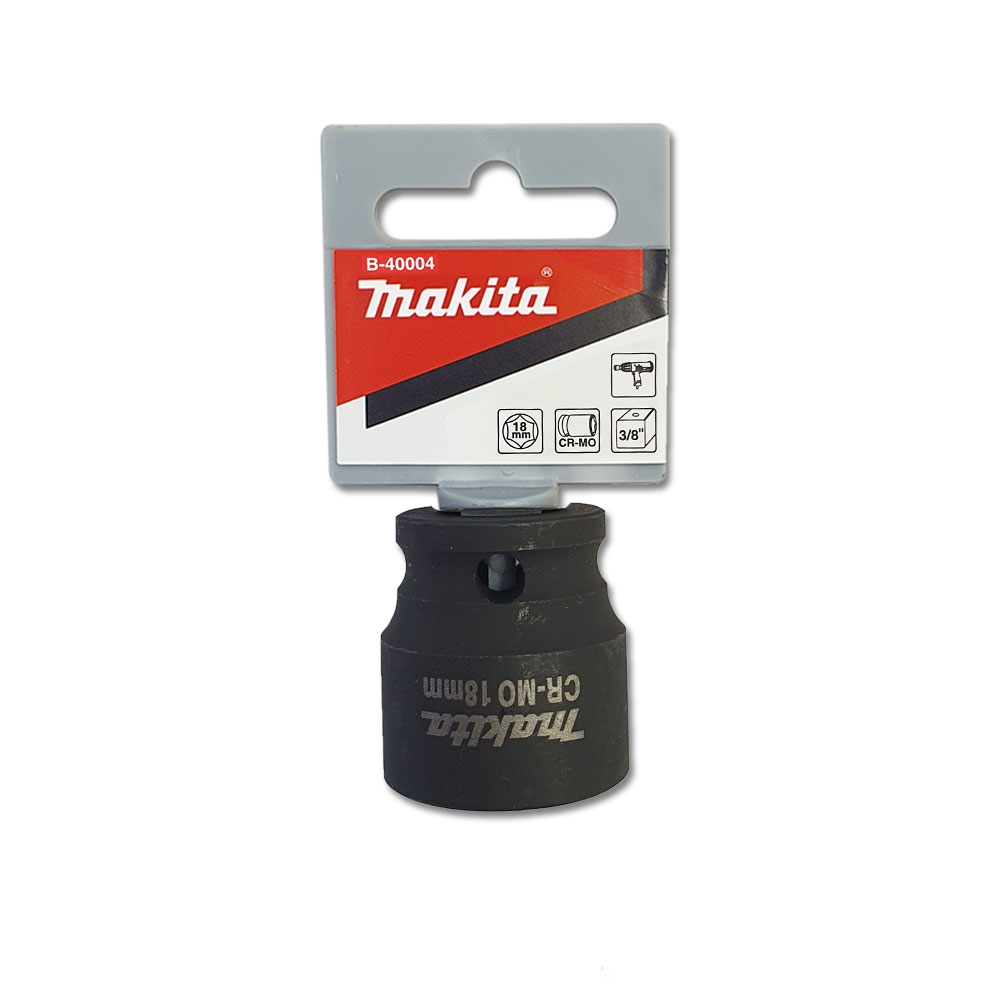 B-40004 ลูกบล็อก Impact 3/8" SQ 18x30mm
