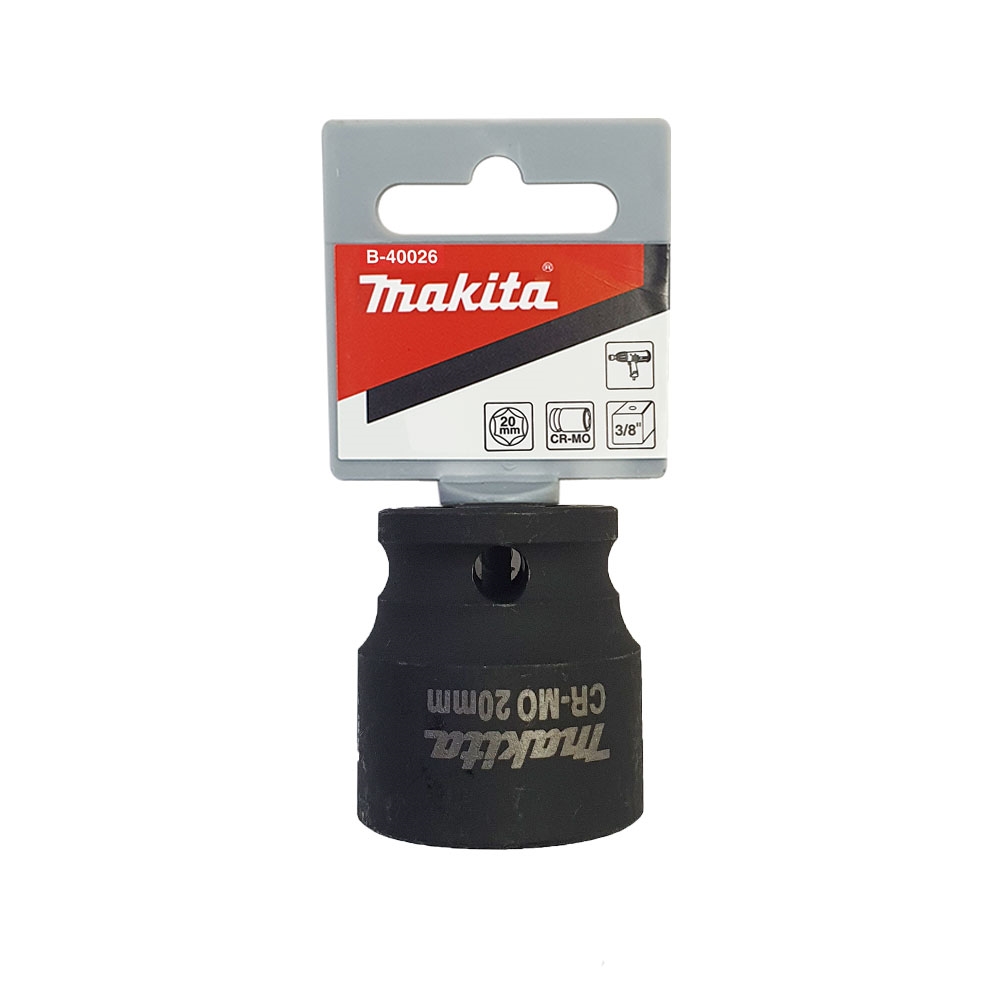B-40026 ลูกบล็อก Impact 3/8" SQ 20x30mm