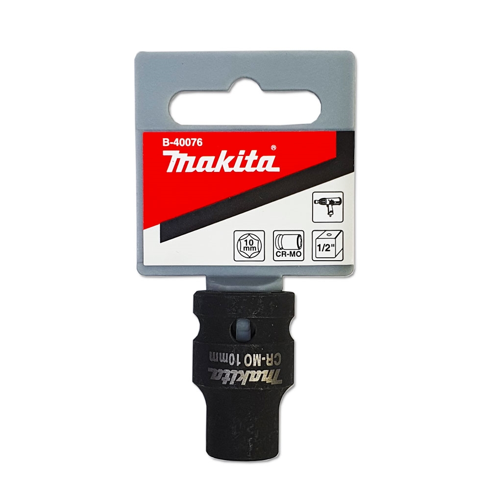 B-40076 ลูกบล็อก Impact 1/2" SQ 10x38mm