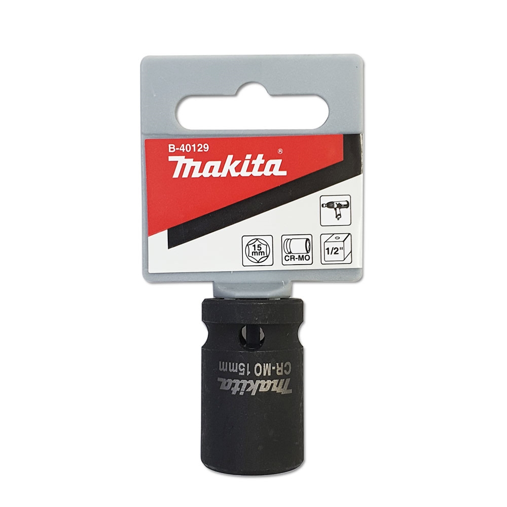 B-40129 ลูกบล็อก Impact 1/2" SQ 15x38mm
