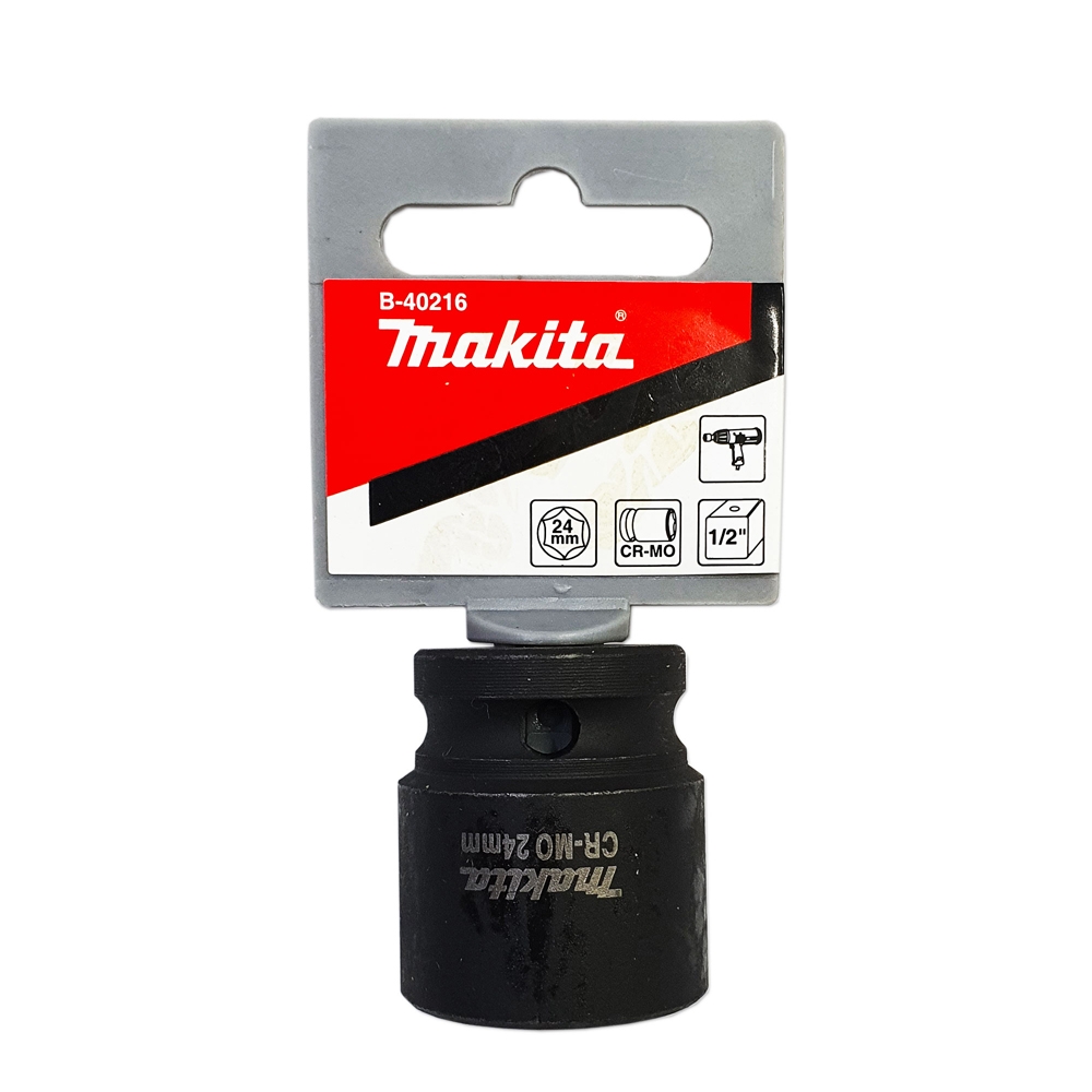 B-40216 ลูกบล็อก Impact 1/2" SQ 24x38mm