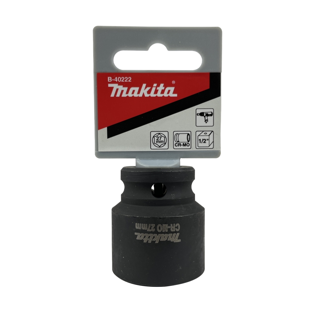 B-40222 ลูกบล็อก Impact 1/2" SQ 27x42mm