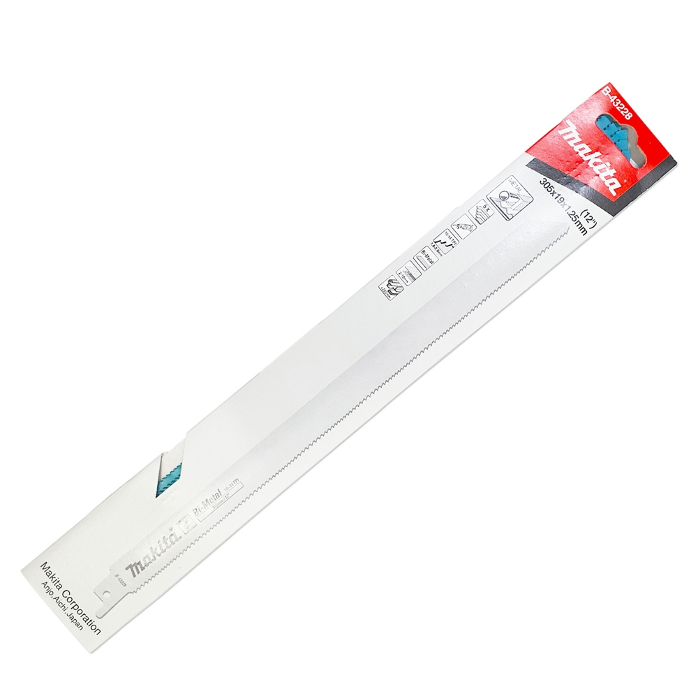 B-43228 ใบเลื่อยชัก 10-14tpi 305mm BIM