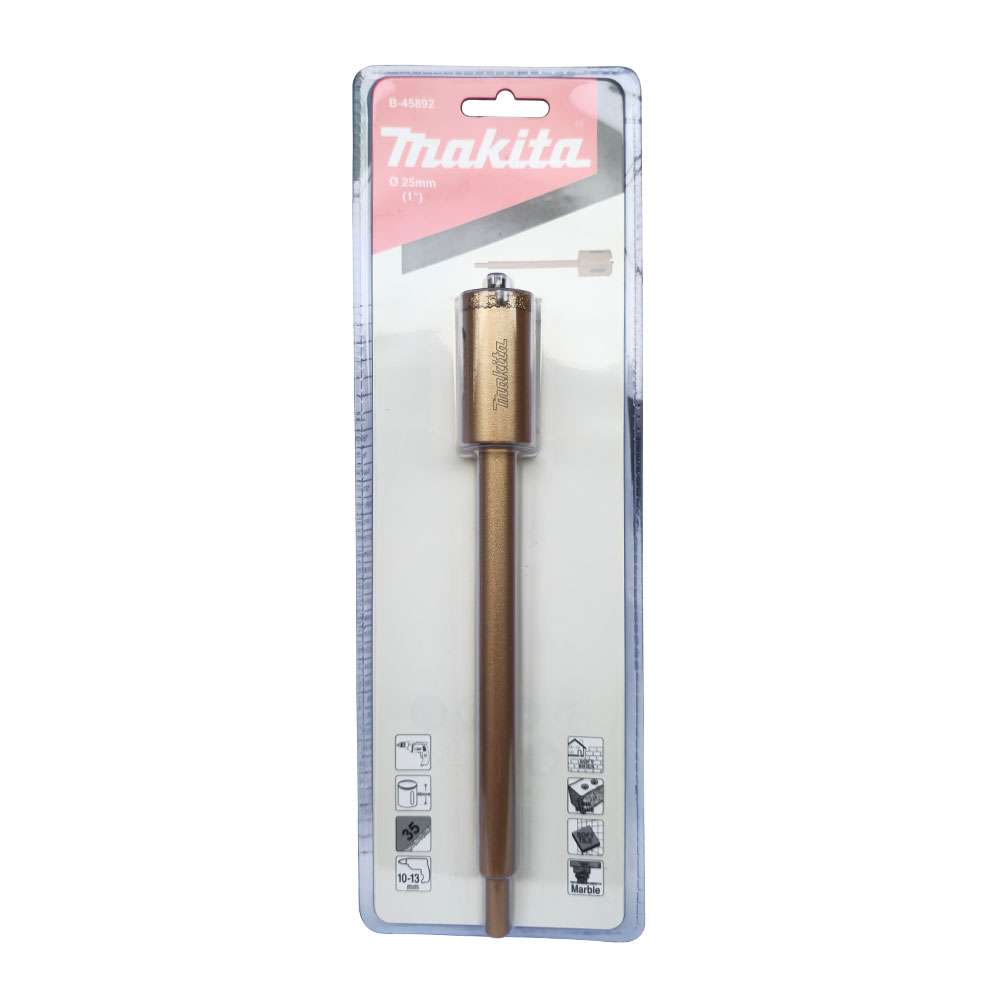 B-45995 โฮลซอเจาะกระเบื้องเพชร Vacuum Brazed 16x40mm