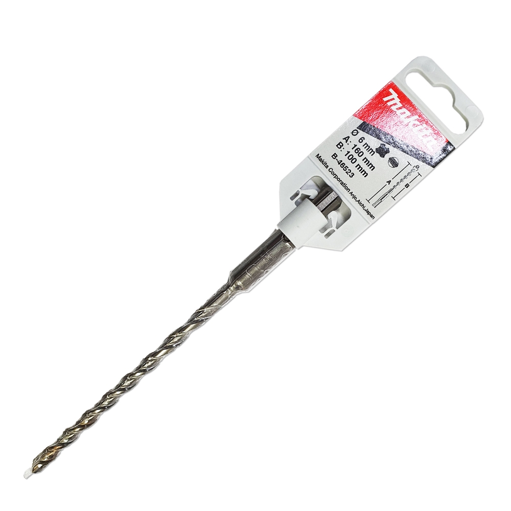B-46523 ดอกสว่าน SDS V-Plus 6 x 160 mm