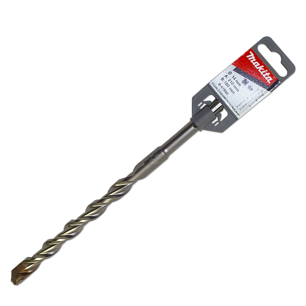 B-47802 ดอกสว่าน SDS V-Plus 14 x 210 mm