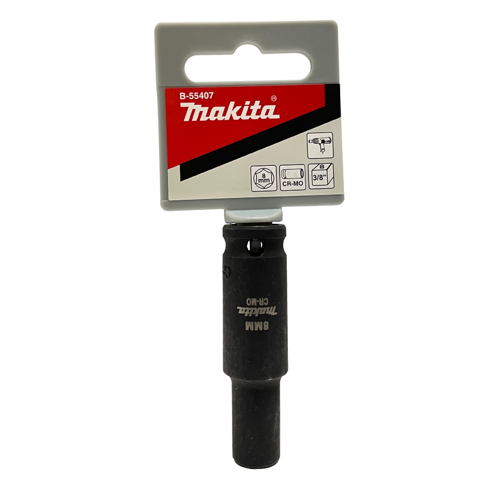 B-55407 Impact Deep socket 3/8" SQ 8x63mm