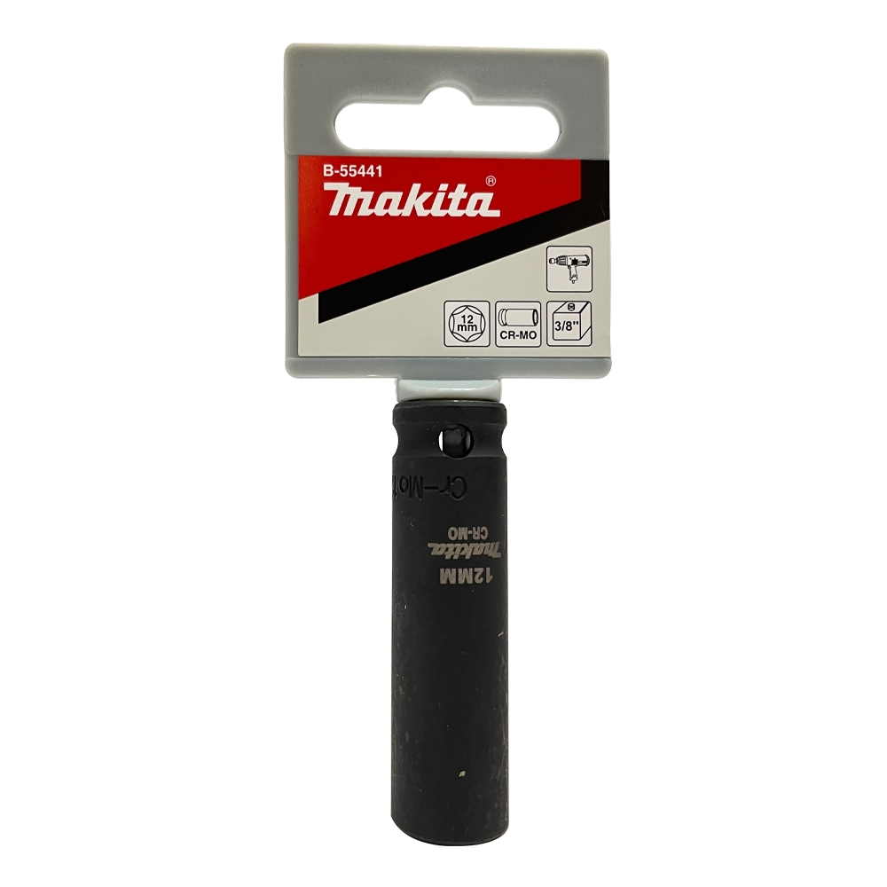 B-55441 Impact Deep socket 3/8" SQ 12x63mm