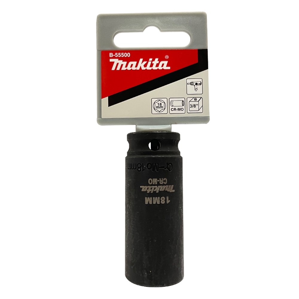B-55500 Impact Deep socket 3/8" SQ 18x63mm