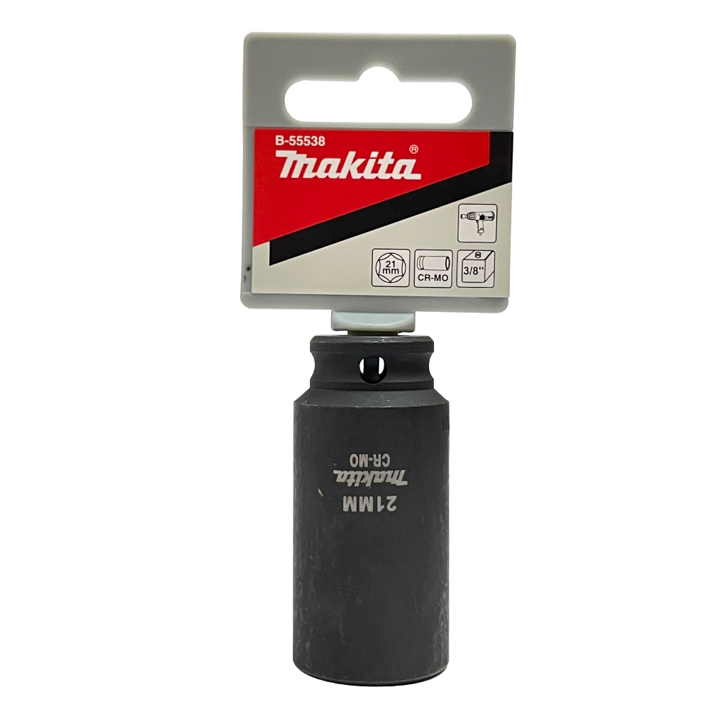 B-55538 Impact Deep socket 3/8" SQ 21x63mm