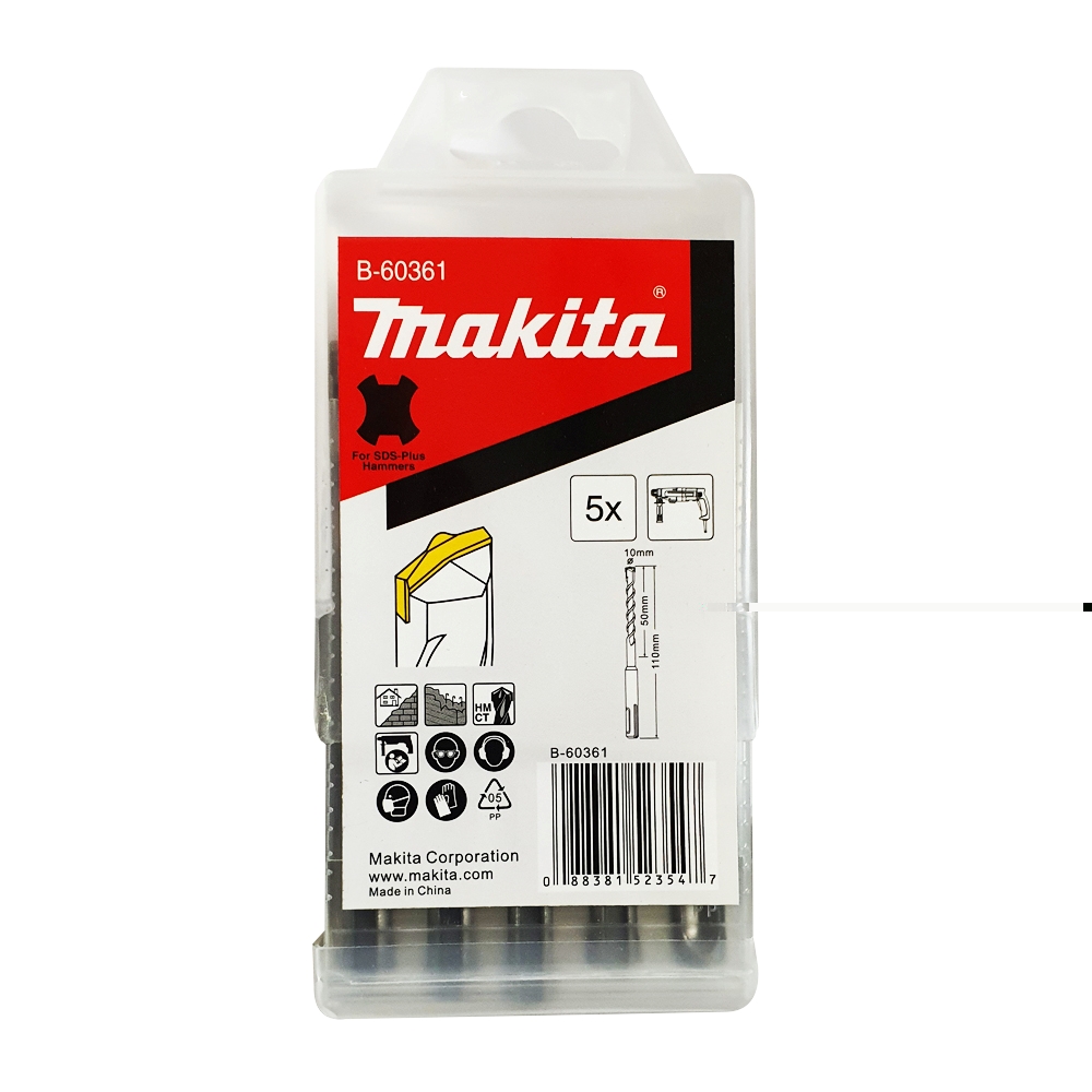B-60361 ดอกสว่าน SDS Centering Tip 10x110 mm (5 ดอกชุด)