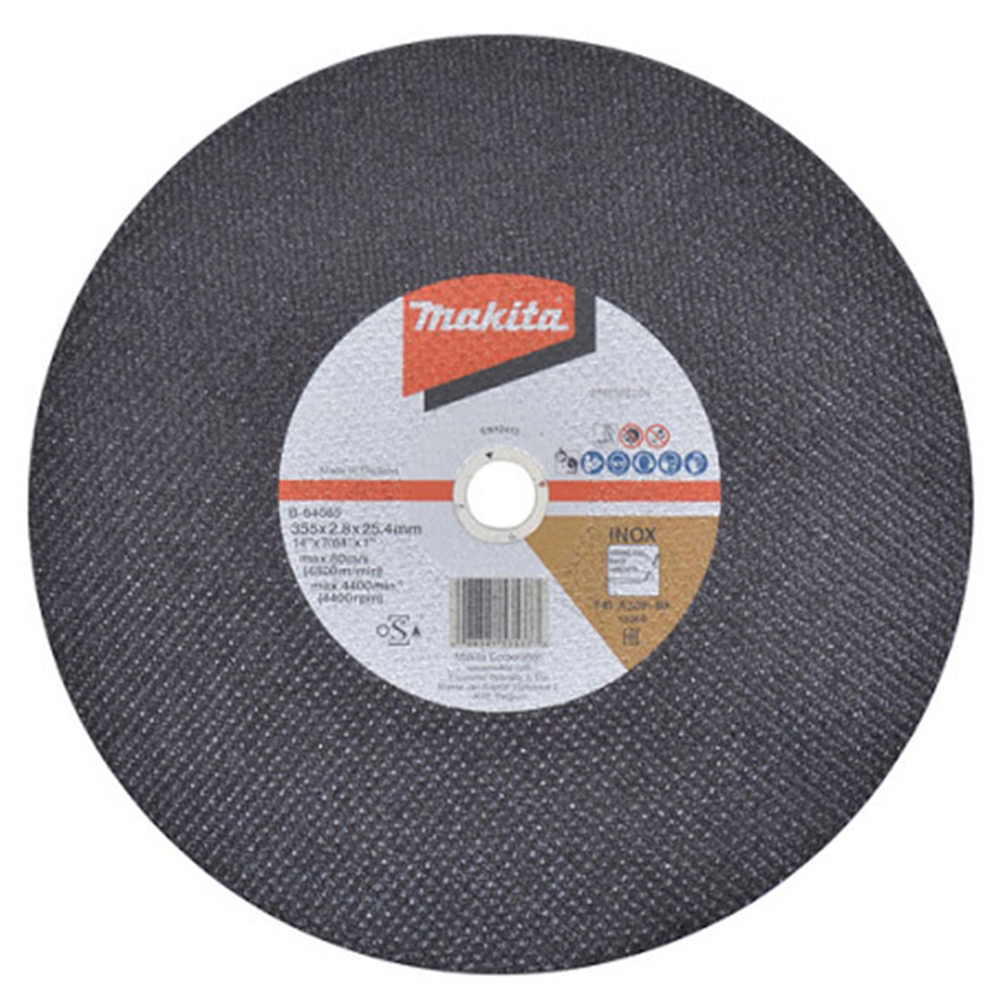 B-64565 ใบตัดสแตนเลส MAKITA 14" 355x2.8mm A30P