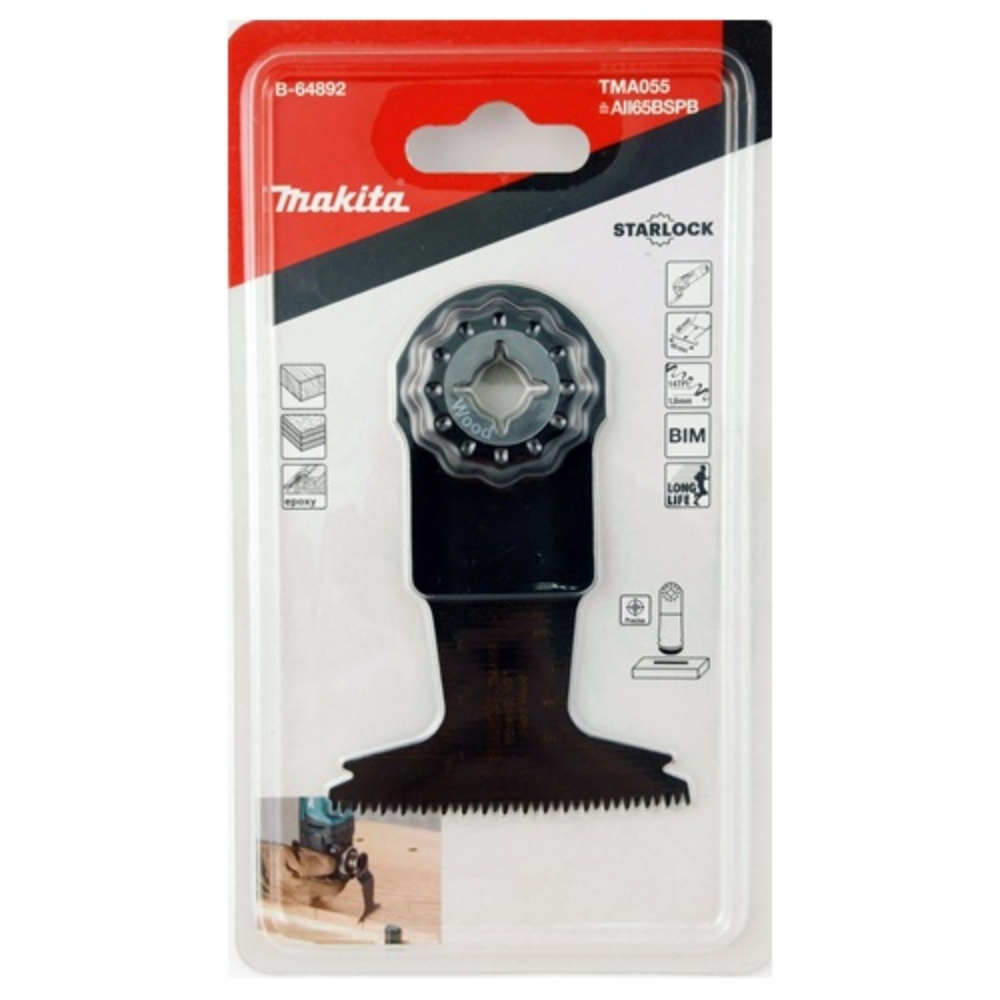 B-64892 Bow Shape Plunge Cut Saw Blade 65x40 TMA055 (STARLOCK)