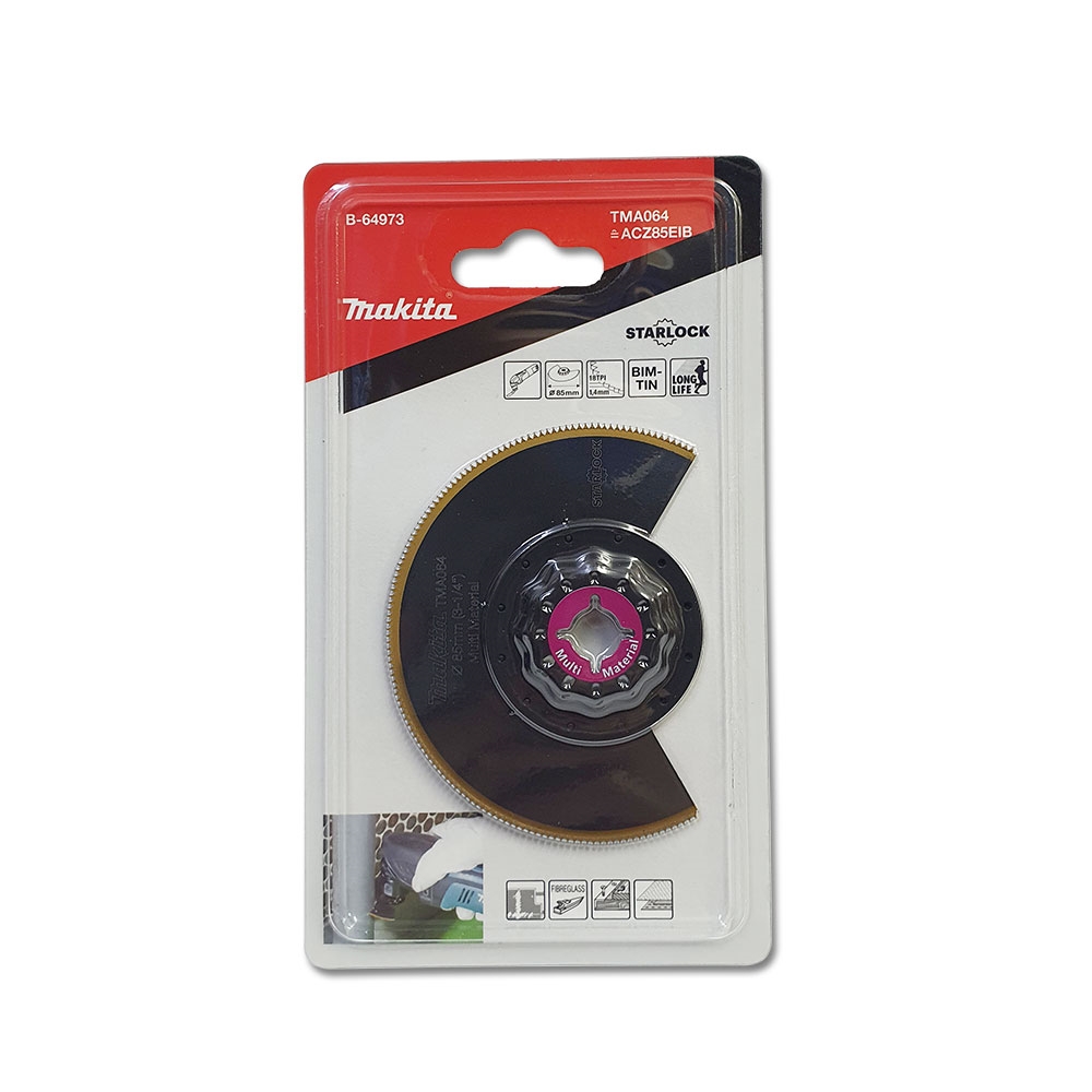 B-64973 Starlock Segment Saw Blade 85 TMA064 (BiM-Tin,Multi Material)