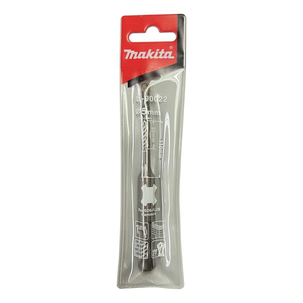 D-00022 TCT Drill Bit for SDS-2PLUS Hammers 5x110mm