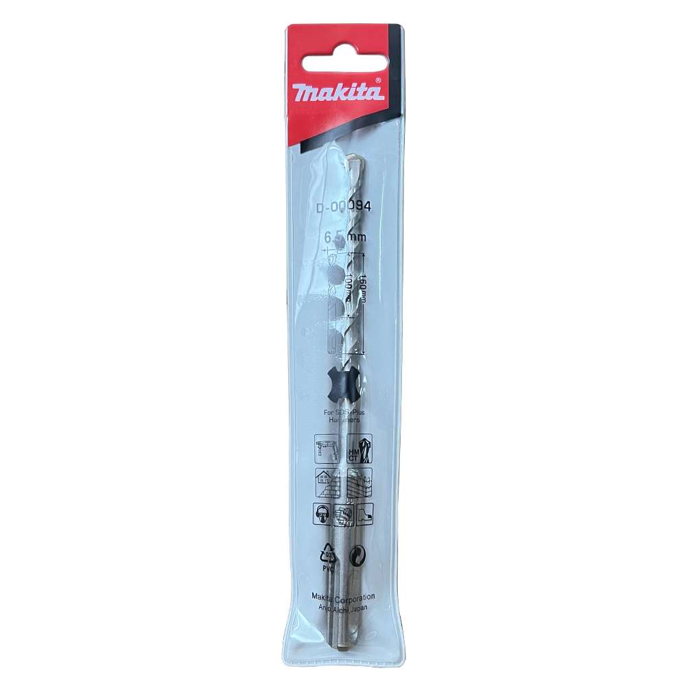 D-00094 ดอกสว่าน SDS 2Plus 6.5x160 mm